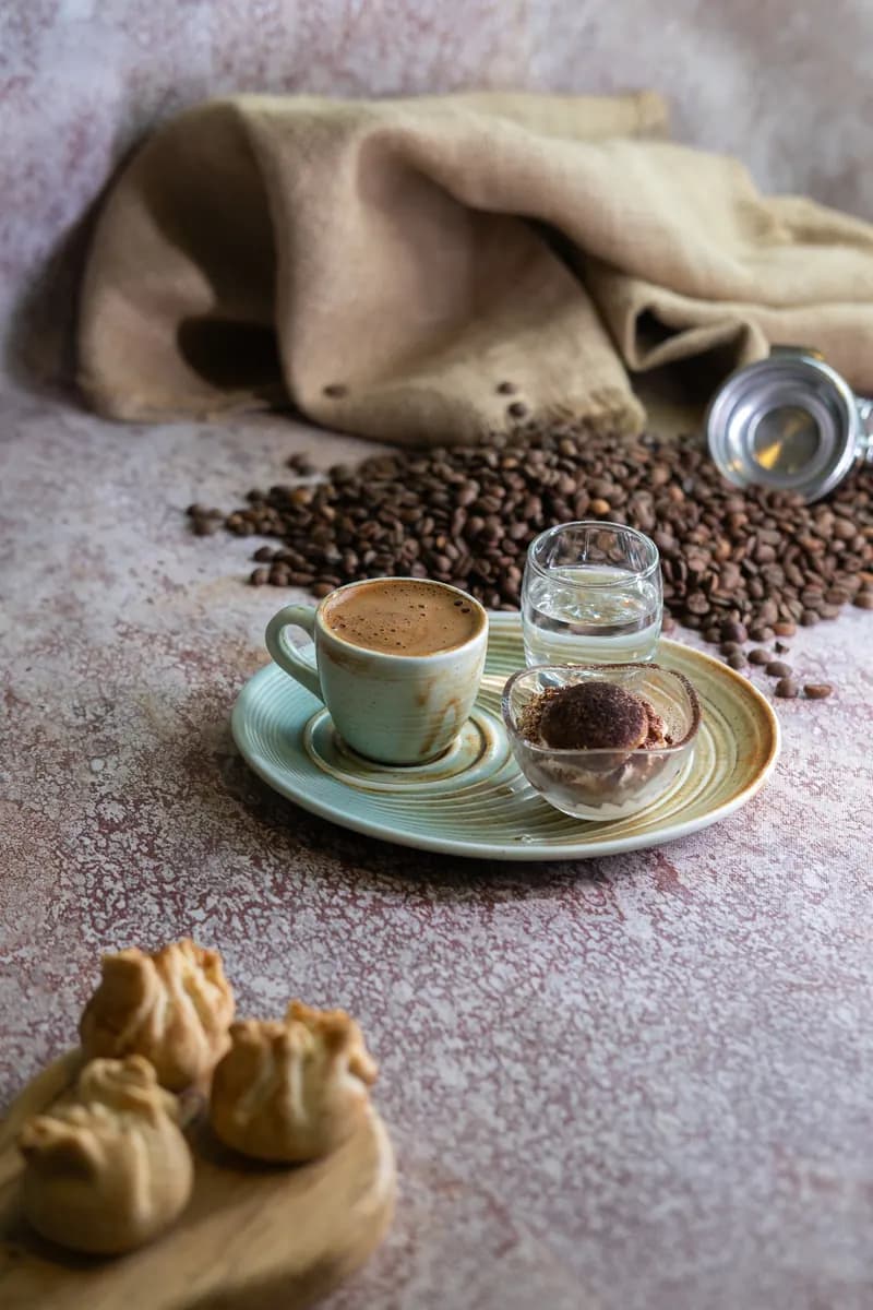 Double Türk kahvesi