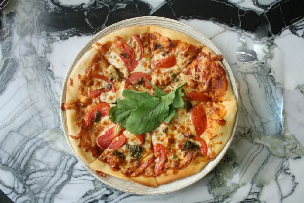 Margherita pizza