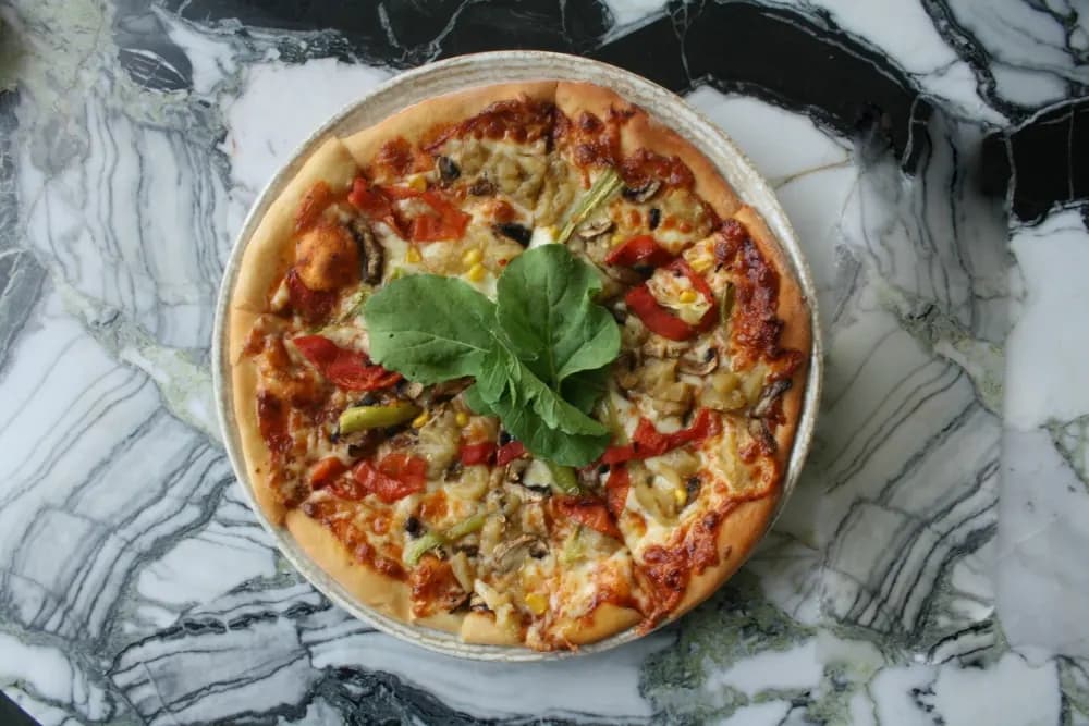 Vejetaryen pizza